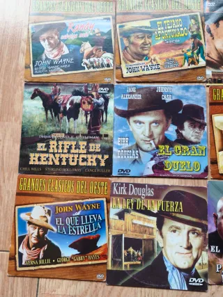 18 dvd Colección Películas DVD del Oeste