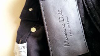 Tejanos negros Massimo Dutti talla 34
