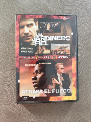 DVD El Jardinero Fiel y Atrapa el Fuego