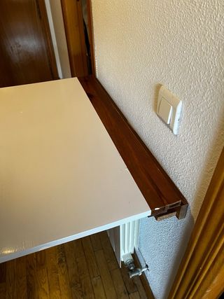 Mesa abatible cocina/escritorio madera