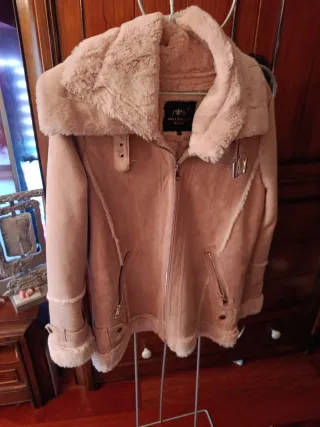 Chaqueta Biker Rosa Suave J&S