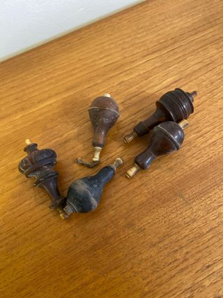 Perillas Interruptor Madera Antiguas (5uds)