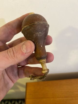 Perillas Interruptor Madera Antiguas (5uds)