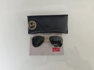 Gafas Ray-Ban Aviator Doradas  para Junior, niños