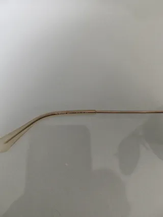 Gafas Ray-Ban Aviator Doradas  para Junior, niños