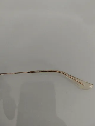 Gafas Ray-Ban Aviator Doradas  para Junior, niños