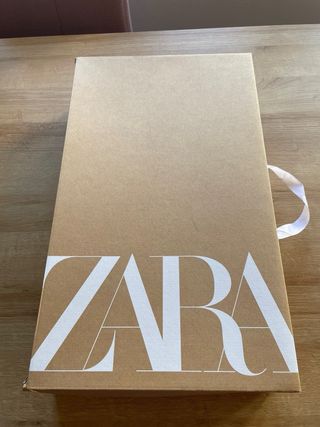 Botas Zara Beige Talla 39