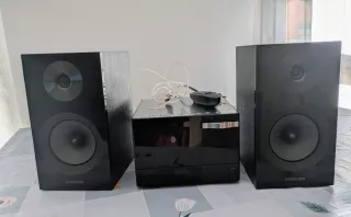 Minicadena Samsung CD Negra