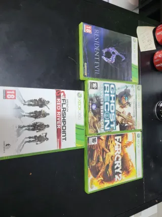 Juegos Xbox 360: Resident Evil, Far Cry 2, Ghost R