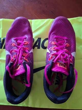 Bambas pista atletismo Nike con clavos