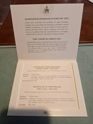 Vaticano Serie Divisionale 2025