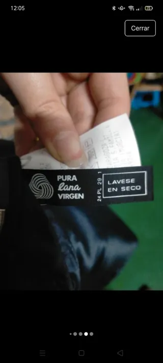 Chaqueta de traje azul marino