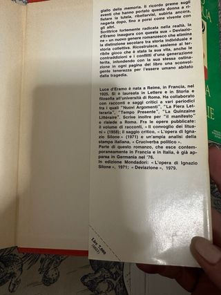 Deviazione Luce D'Eramo ; introduzione di Mario...