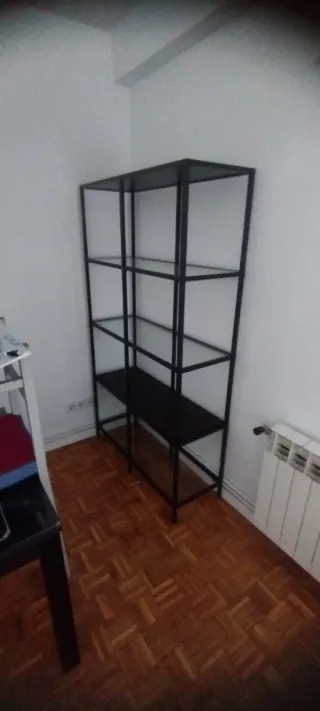 Estantería Negra Metálica ikea