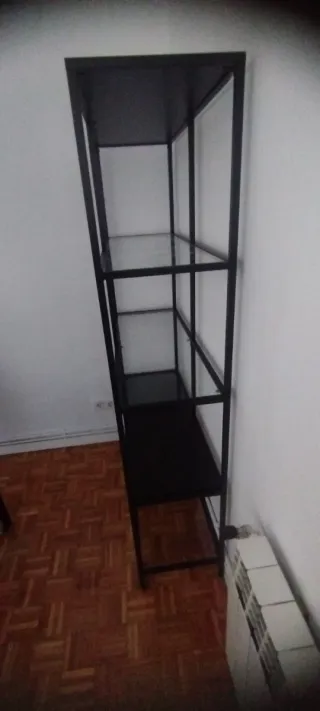 Estantería Negra Metálica ikea