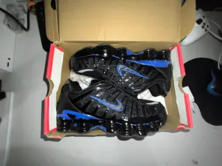 Nike Shox TL Negro/Azul