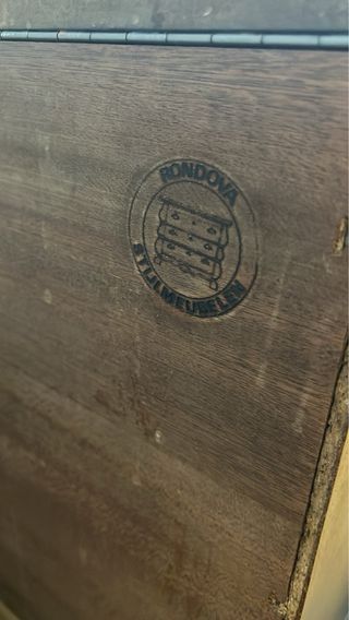 Baúl vintage madera noble estilo clásico