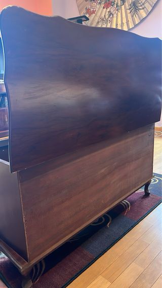 Baúl vintage madera noble estilo clásico