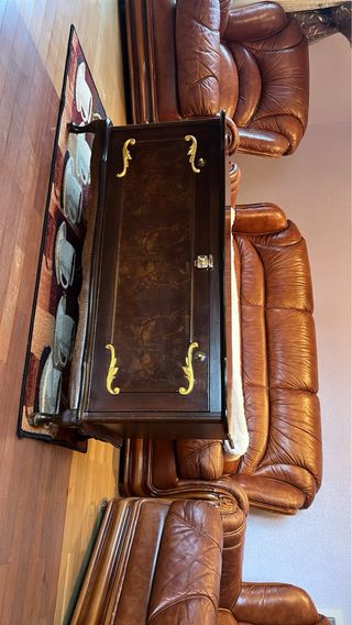 Baúl vintage madera noble estilo clásico