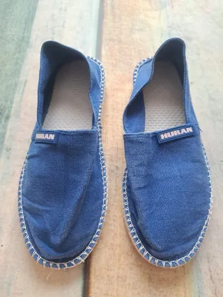 Alpargatas HURAN Azul Talla 36