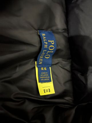 Chaqueta acolchada Polo Ralph Lauren negra – Nueva