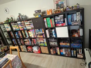 3 Estanterías Kallax Ikea Negras