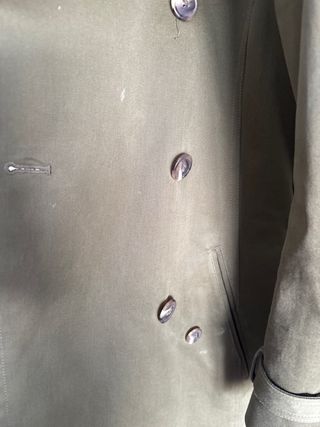 Gabardina Hakei Verde Militar Talla L