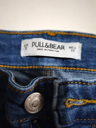 Pantalón vaquero Pull&Bear T38 azul