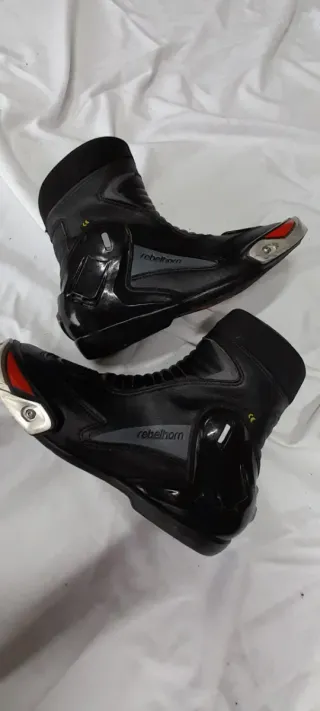 Botas de Moto Rebelhorn Negras numero 42