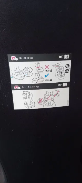 Silla de auto PLAY con Isofix