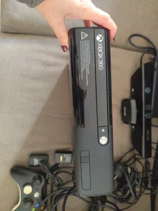 Xbox 360 Negro Completo con Kinect