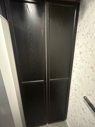 2 Puertas Oxberg Negro Roble 40x192cm