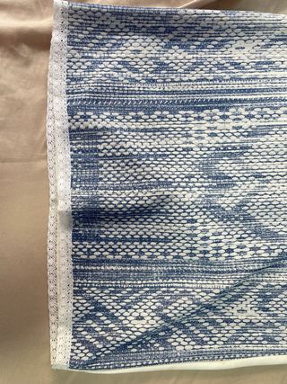 Vestido blanco sin mangas prácticamente nuevo