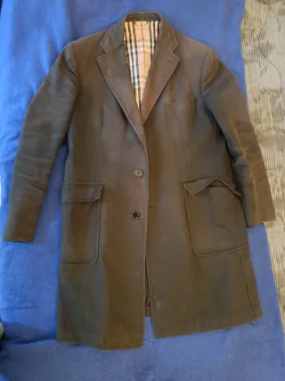 Cappotto Burberry Uomo Taglia L Nero
