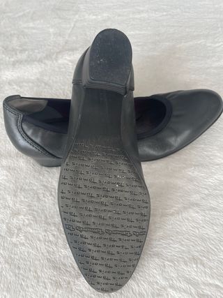 Manoletinas, zapatos,  Tamaris Piel Tacón Talla 40