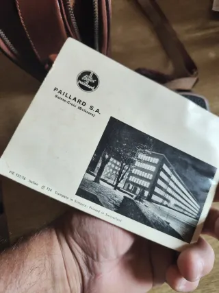 Cinepresa Bolex Paillard anni '50