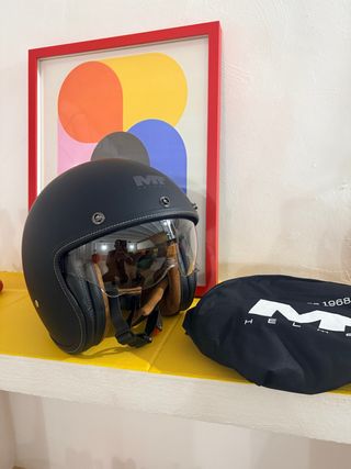 Casco MT Le Mans 2 Negro Nuevo