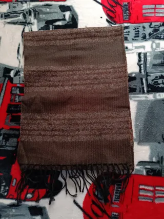 Bufanda Gufada Marrón