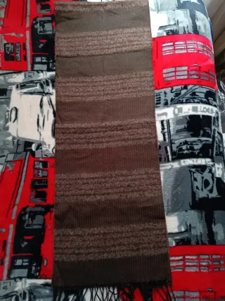 Bufanda Gufada Marrón