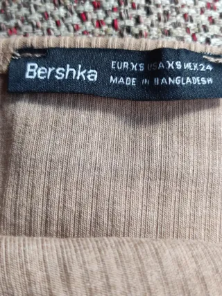 Vestido largo beige/camel