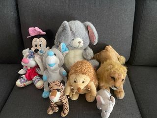 Lotto 8 Peluche Misti