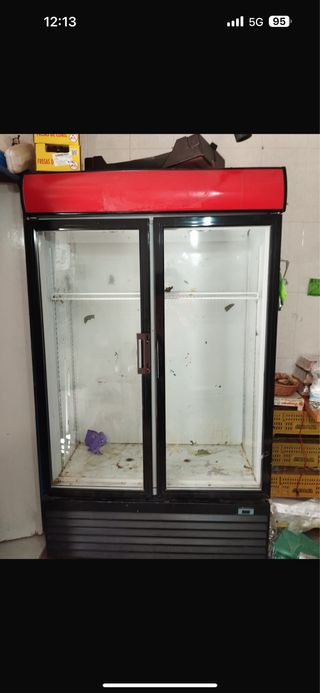 Nevera vertical expositora