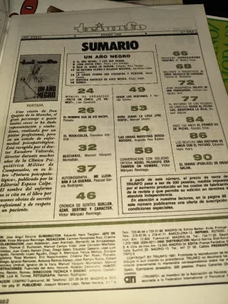 Lote de Revistas Triunfo