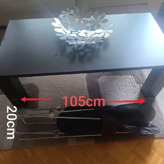 Silla Mariposa Cuero y Metal Negra