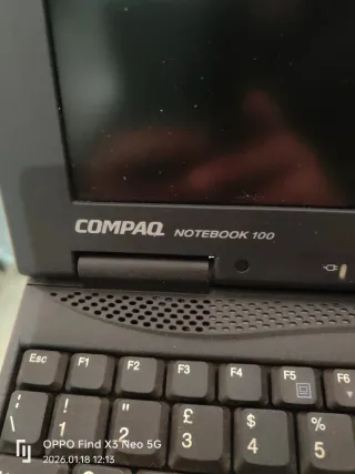 Compaq Notebook Vintage Nero