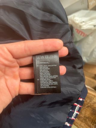 Chaqueta H&M Tweed Azul Multicolor