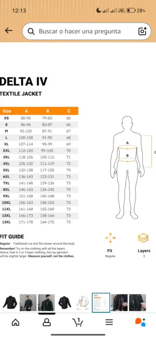 Chaqueta de moto Ozone