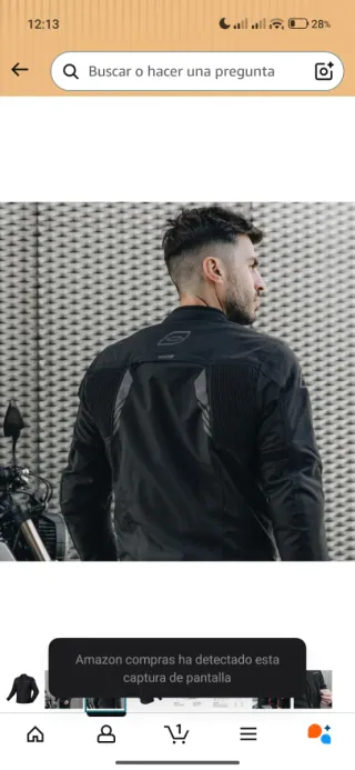Chaqueta de moto Ozone