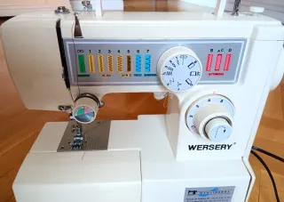 Máquina de coser eléctrica Wersery