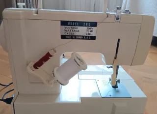 Máquina de coser eléctrica Wersery